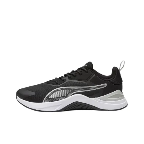 PUMA Infusion Low Топ Тренировочные Кроссовки Мужские Черно-Белые