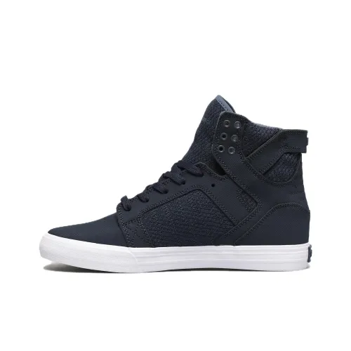 Кроссовки SUPRA для скейтбординга, высокие, синие, мужские