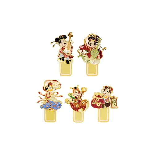 Disney 2025 Mickey and Friends Collection Металлическая закладка Шанхайский Дисней Мерч по IP