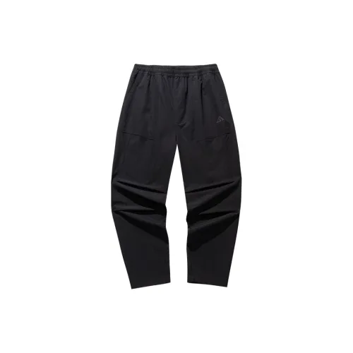 ANTA Outdoor Collection Earthy Case 2,0 Вязаные тренировочные брюки мужские основной черный