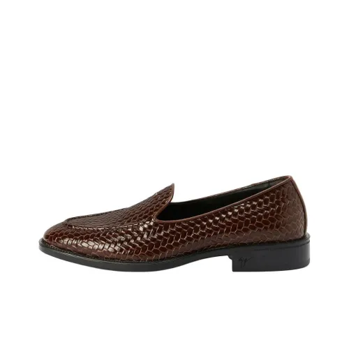 Giuseppe Zanotti GZ Renaud Лоферы Мужской Коричневый