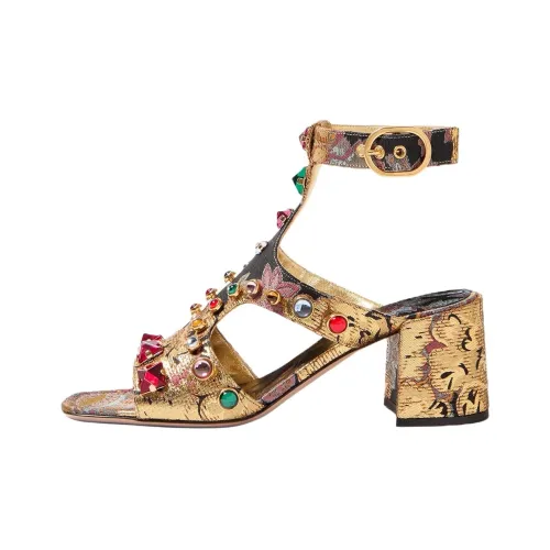 Valentino PRESHOES One Ремешок Сандалии 6 см Женские Золотые