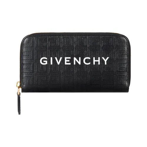 Givenchy Cut out Покрытый холст с овчиной Кошелек Женские Черный
