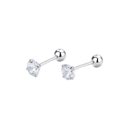 GELUTU Серьги-гвоздики из нержавеющей стали Женские