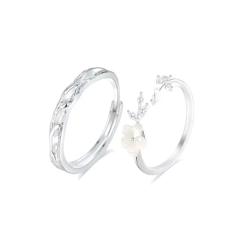 Zheng Tai Fook Кольца с кубическим цирконием Унисекс