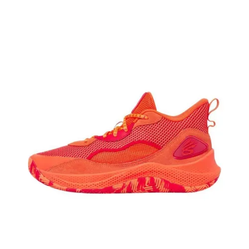 Under Armour Curry 3Z 24 Баскетбольные кроссовки Низкий Топ Красный Унисекс