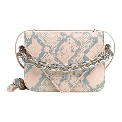 Bottega Veneta Кожа BV Конверт Сумка Сумка через плечо Женская Дынный