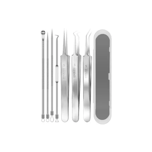 JINGLINGLONG Лопатка для удаления прыщей и черных точек с закрытым концом