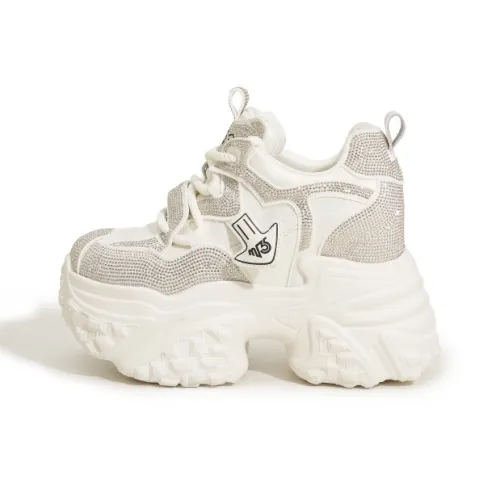 Milan Love Song Амортизация Устойчивый к истиранию Увеличение высоты Низкий топ Кроссовки с подошвой Женские