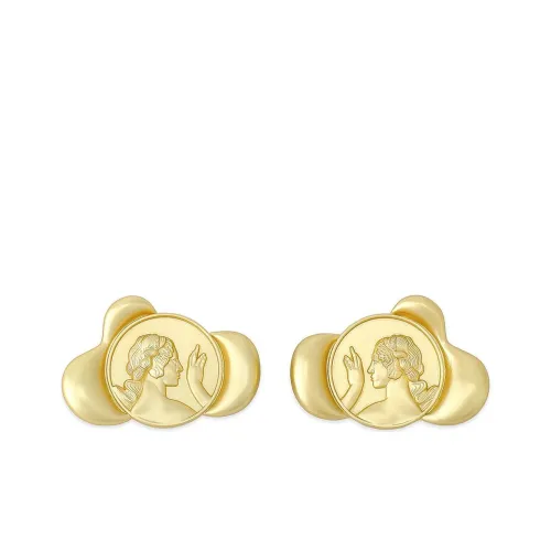 7or9 SNEAKER Аксессуары Следы Парафин Фея Пуговица Передняя часть Золотой Унисекс