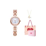 Розово-золотой [Ожерелье + Коробка с посланием любви]