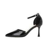 Чёрный [Высота каблука 9,5 см]