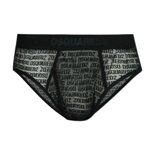 DSQUARED 2 Трусы Мужские 1 Пачка Черные