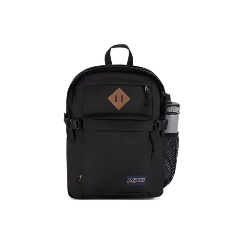 JanSport Замша Ноутбук Сумка Рюкзак Унисекс Черный