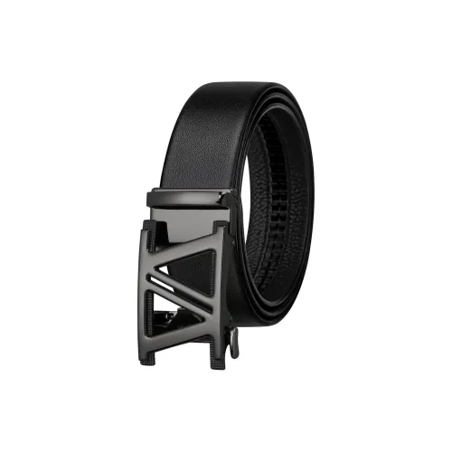 Jaylen Oos Ремни из лощеной коровьей кожи Мужской 3,5 см