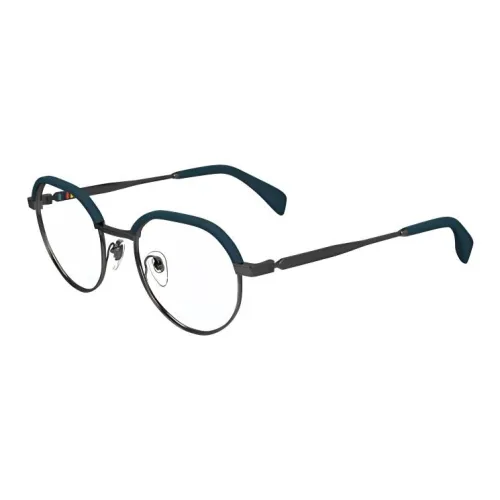 Paul Smith Металлический Ацетат Овал Оправы для очков Мужские Серые