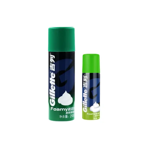 Gillette Шавинг Пена Уход за бритвой Чистка 210г+50г