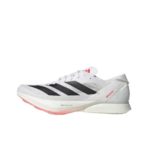 Adidas Adizero Avanti Slip-resistant Low Top Беговые кроссовки Унисекс Белый