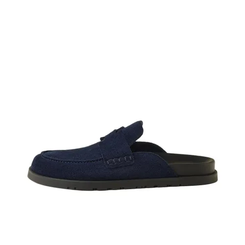 HERMES Go Домашние тапочки Мужские Морской синий