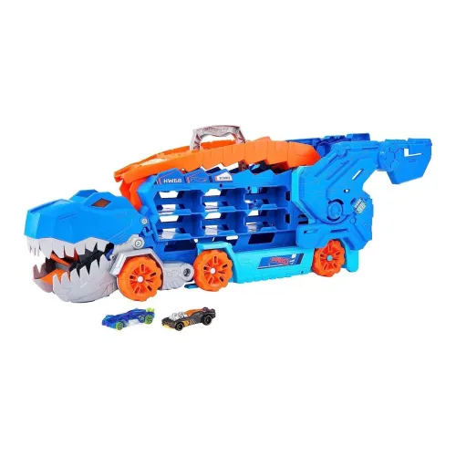 HOT WHEELS Городской Транспортный Грузовик с Рычащим Тираннозавром Игрушки