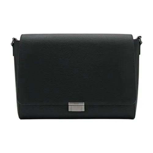 Pedro Сумка через плечо из коровьей кожи средний размер мужская черная