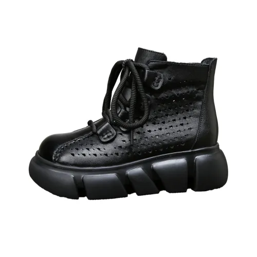 Forest Princess Короткий Мартин Ботин Женские Черный