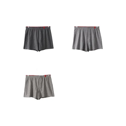 Tingqu Черный/Светло-Серый/Темно-Серый Мужские Боксеры