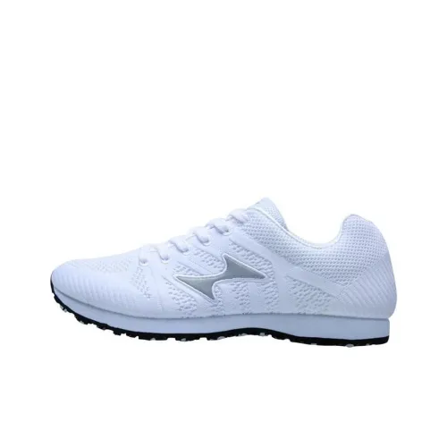 HEALTH Амортизация Износостойкие Низкие Кроссовки для Бега Унисекс Белые