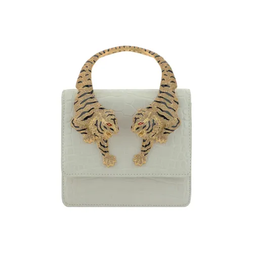 Roberto Cavalli Кожа Одно плечо Сумка Средний Женская Белая