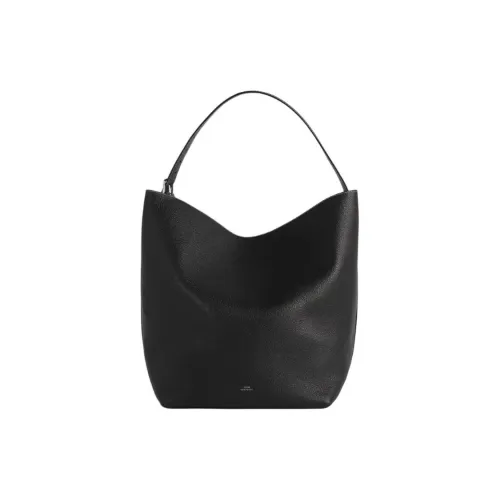 TOTEME Сумка из коровьей кожи сумка для покупок сумка через плечо большая женская черная