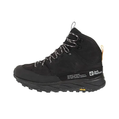 JACK WOLFSKIN Terraquest Альпинистские и туристические ботинки MID Топ Черный/6000 Мужской