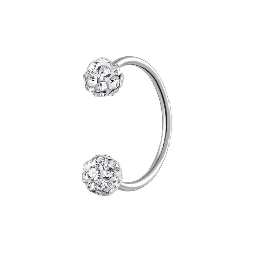 MISS XIA JWY Титановые стальные серьги-гвоздики унисекс