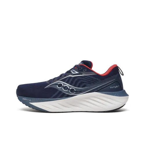 Saucony TRIUMPH Victory 22 Низ Прочный Низкий Топ Повседневный Мужской Морской Синий