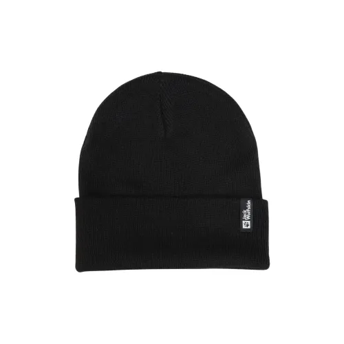 Jack Wolfskin Акриловые шапки-бини унисекс черного цвета