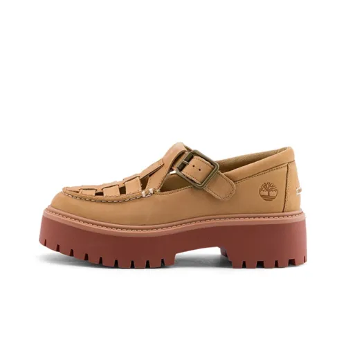 TIMBERLAND Туфли Мэри Джейн Хаки Женские