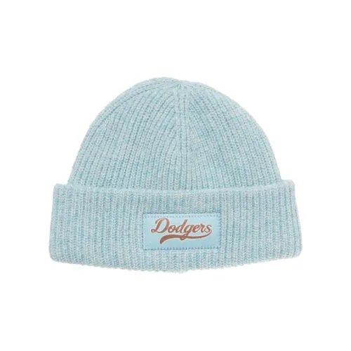 Mlb Base Logo Шерсть Нейлон Акрил Район Шапки-бини Унисекс Синий