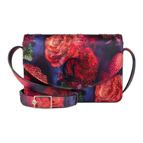 CL LUBOTING Loubi Сатиновая Сумка через плечо Маленькая Женская Многоцветная