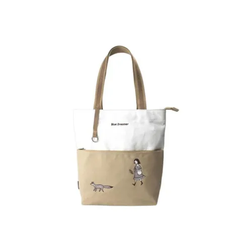 FLOWER PRINCESS Холст Тоут Сумка Сумка для покупок Холст Сумка Сумка через плечо Средняя Женская Хаки