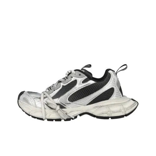 Balenciaga 3XL Низкий Топ Толстая Подошва Кроссовки Мужские Серые