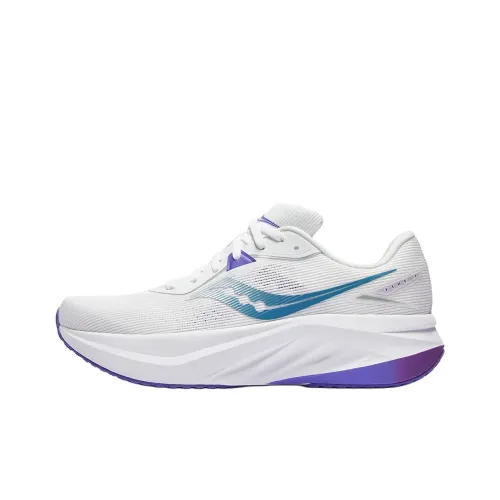 Saucony TIDE Беговые кроссовки Низкий топ Белый Синий Фиолетовый Унисекс