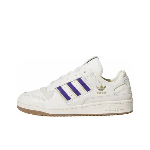 Adidas Originals FORUM Устойчивые к истиранию низкие кроссовки для скейтбординга Женские Белые