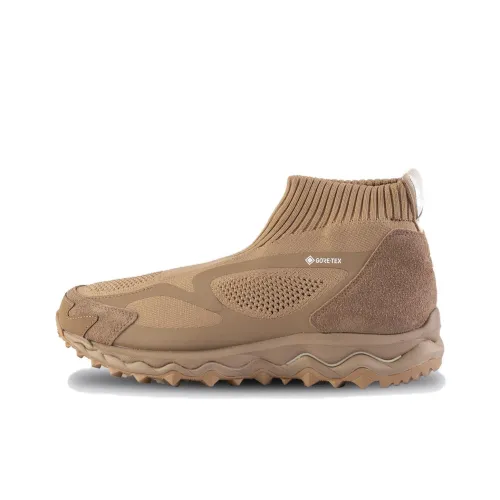 Nonnative x Mizuno Wave Mujin TL Противоскользящий Устойчивый к истиранию MID Топ Casual Унисекс Коричневый