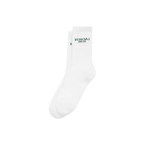 LACOSTE Collaboration 1 Pack Зеленые Мужские Носки MID до икры