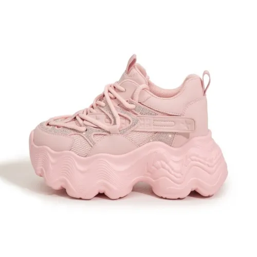 Milan Love Song Амортизация Устойчивый к истиранию Увеличение высоты Низкий топ Кроссовки с подошвой Женские