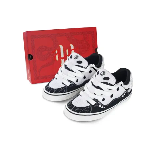 Ollieskate Скейтборд Кроссовки Низкие Черные Белые Унисекс
