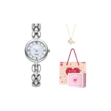 Серебряное ожерелье + коробка с посланием любви