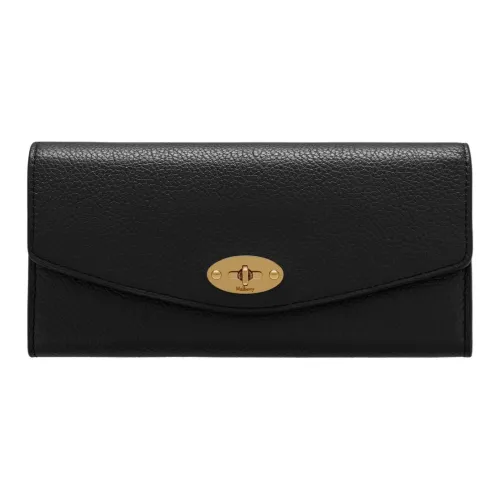 Mulberry Darley Кошелек из коровьей кожи маленький женский черный