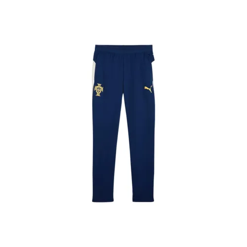 PUMA Вязаные тренировочные брюки мужские персидский синий