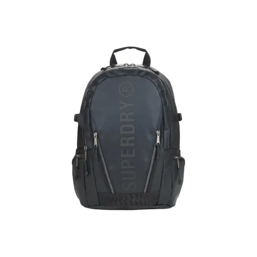 SUPERDRY Ткань Рюкзак Большой Унисекс Черный