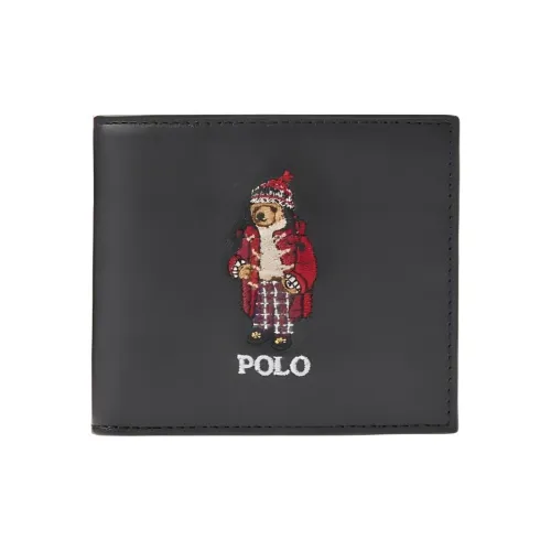 Ralph Lauren Кошелек из коровьей кожи Мужской Черный